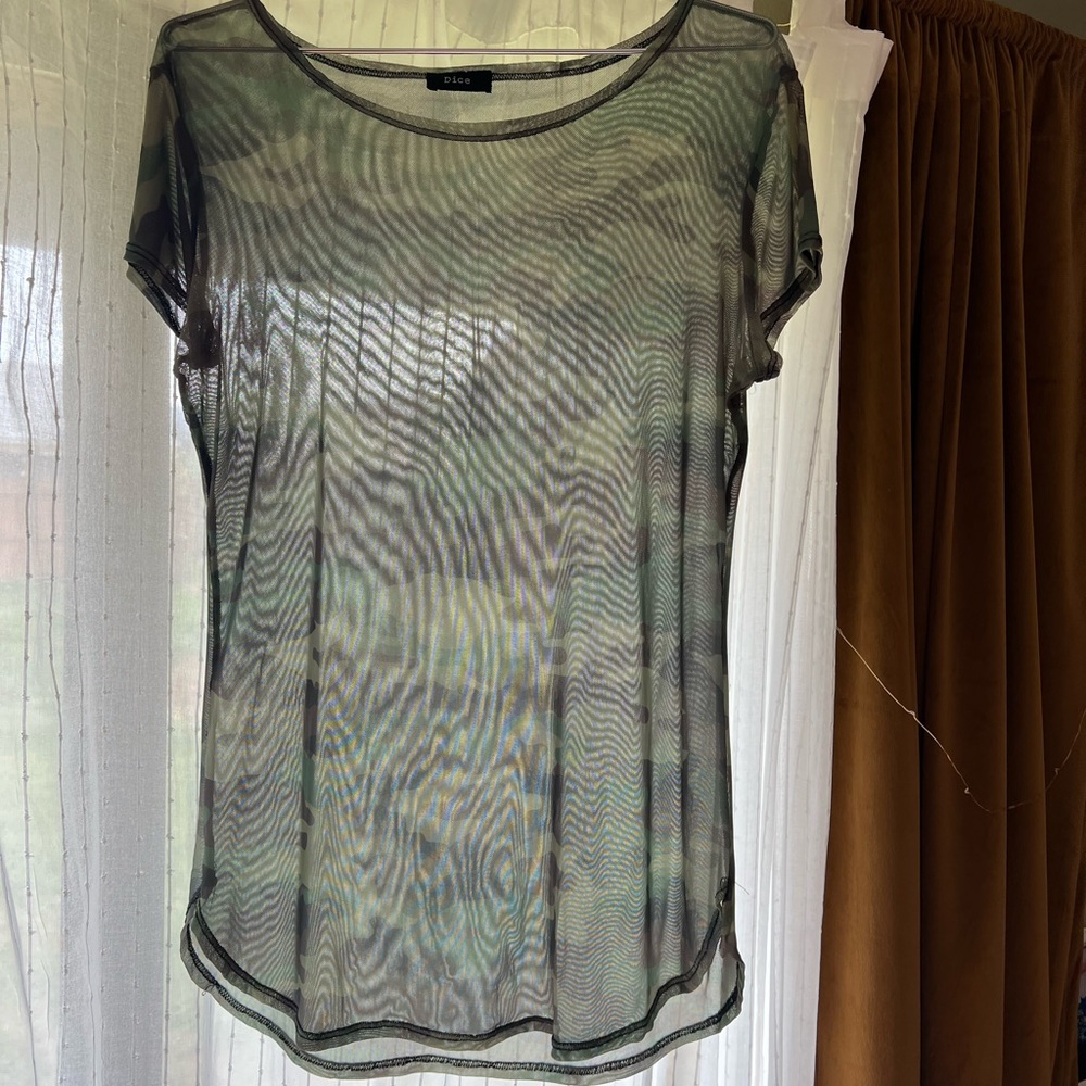 Sheer Camo T-shirt